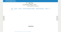 Desktop Screenshot of fortinconsulting.com